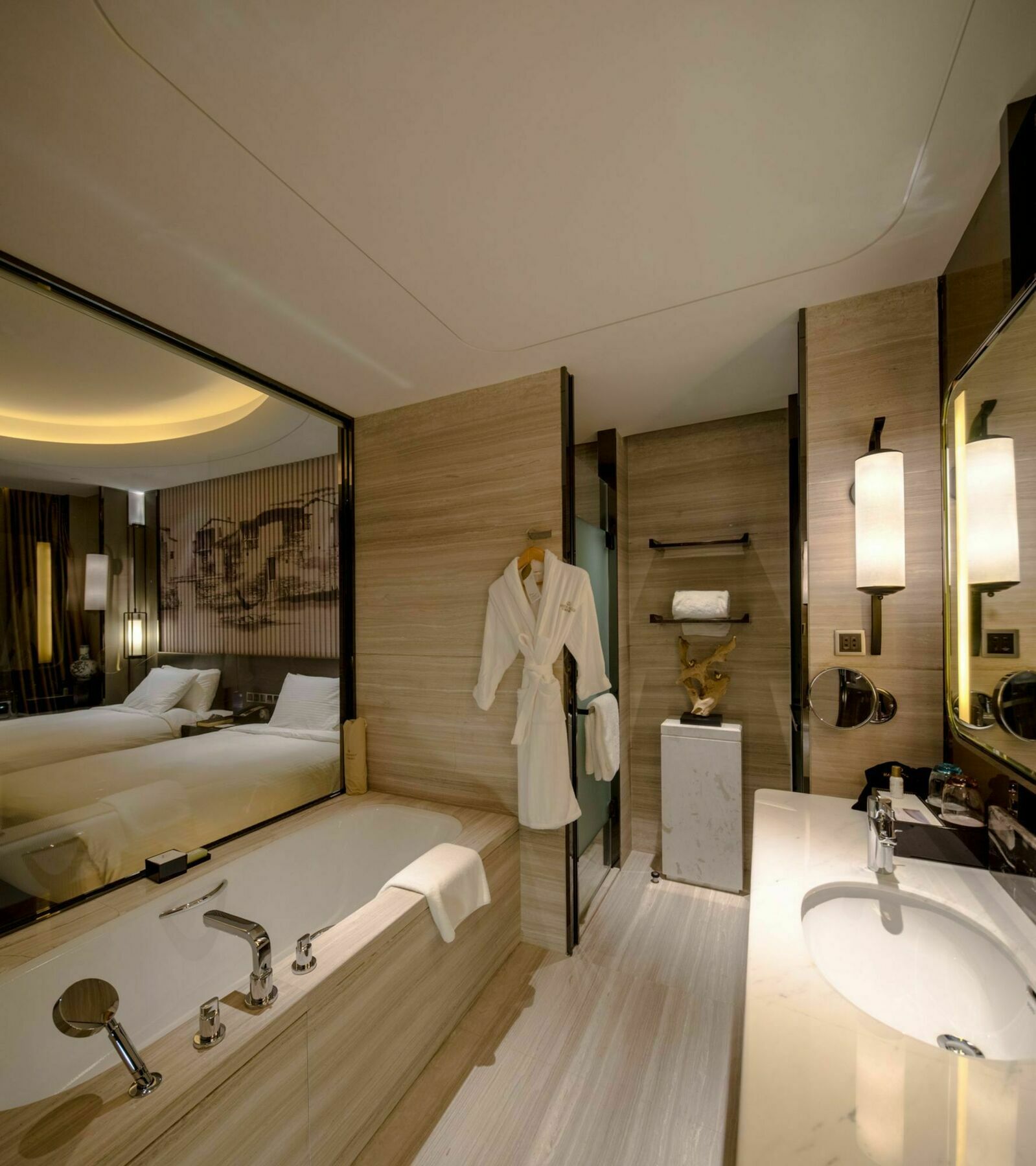 Wanda Realm Hotel Wuhu Luaran gambar